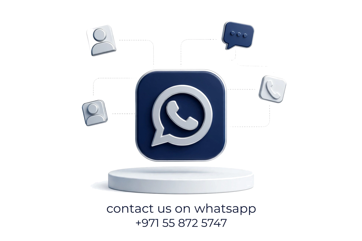 Contact us on WhatsApp — +971 55 872 5747